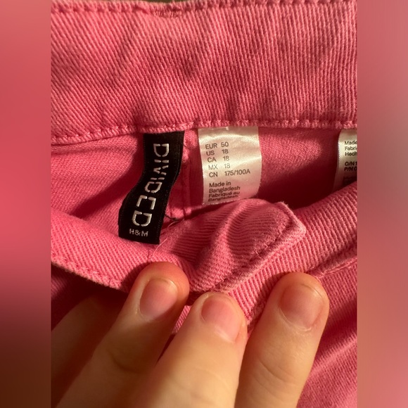 H&M Wide Leg Twill Pants - Picture 4 of 5